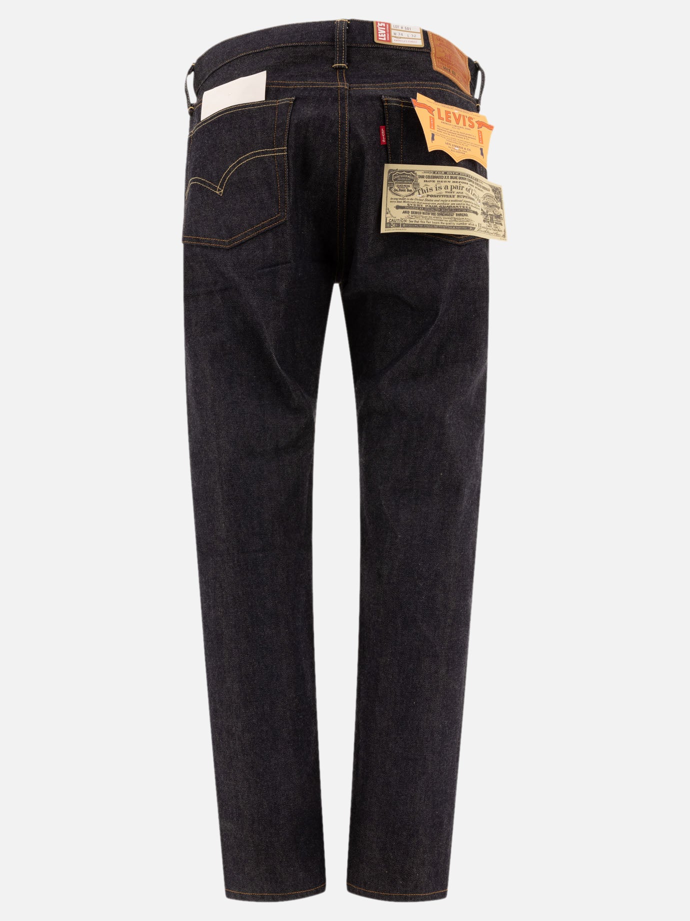 Straight-leg jeans Solid colour  Blue - Levi's Men | PDP | VIETTI Online Store | Zoom-Modal_2
