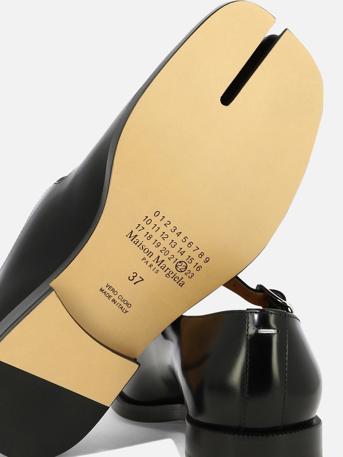 Mary Jane ballet flats 100% calf leather - 100% leather  Black - Maison Margiela Women | PDP | VIETTI Online Store | thumbnail_5