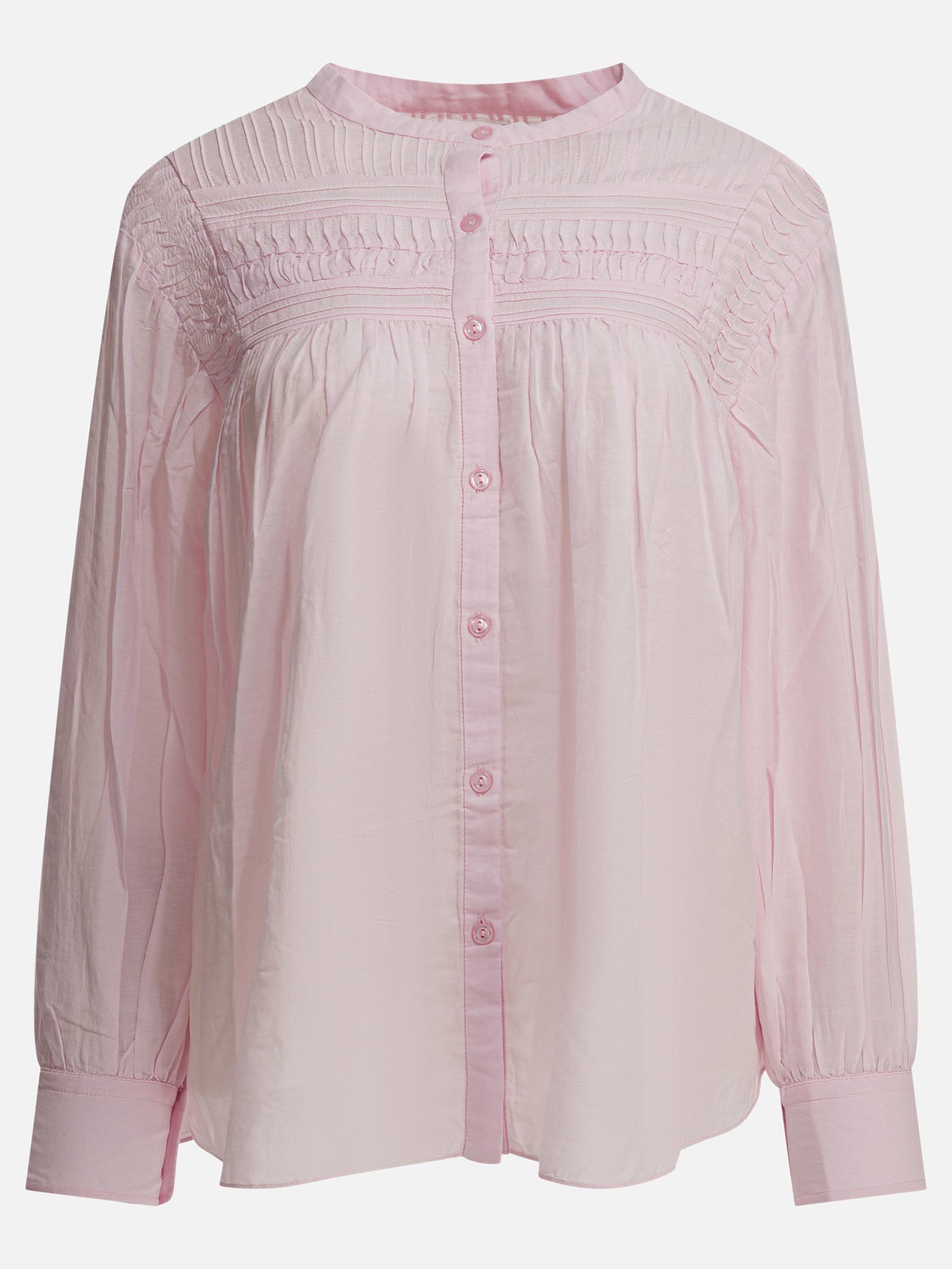 Casual shirts Embroidered  Pink - Marant Étoile Women | PDP | VIETTI Online Store | Zoom-Modal
