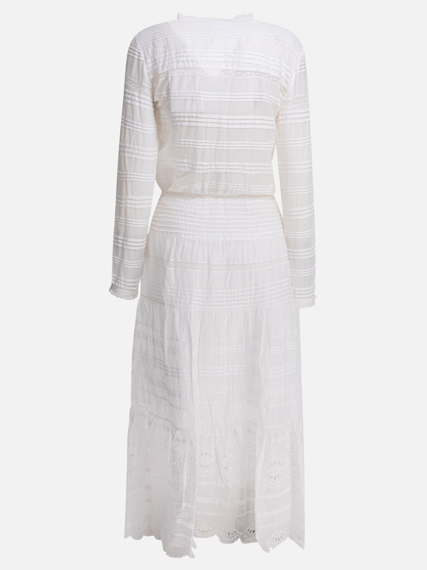 Long dresses Embroidered  White - Marant Étoile Women | PDP | VIETTI Online Store | thumbnail_2