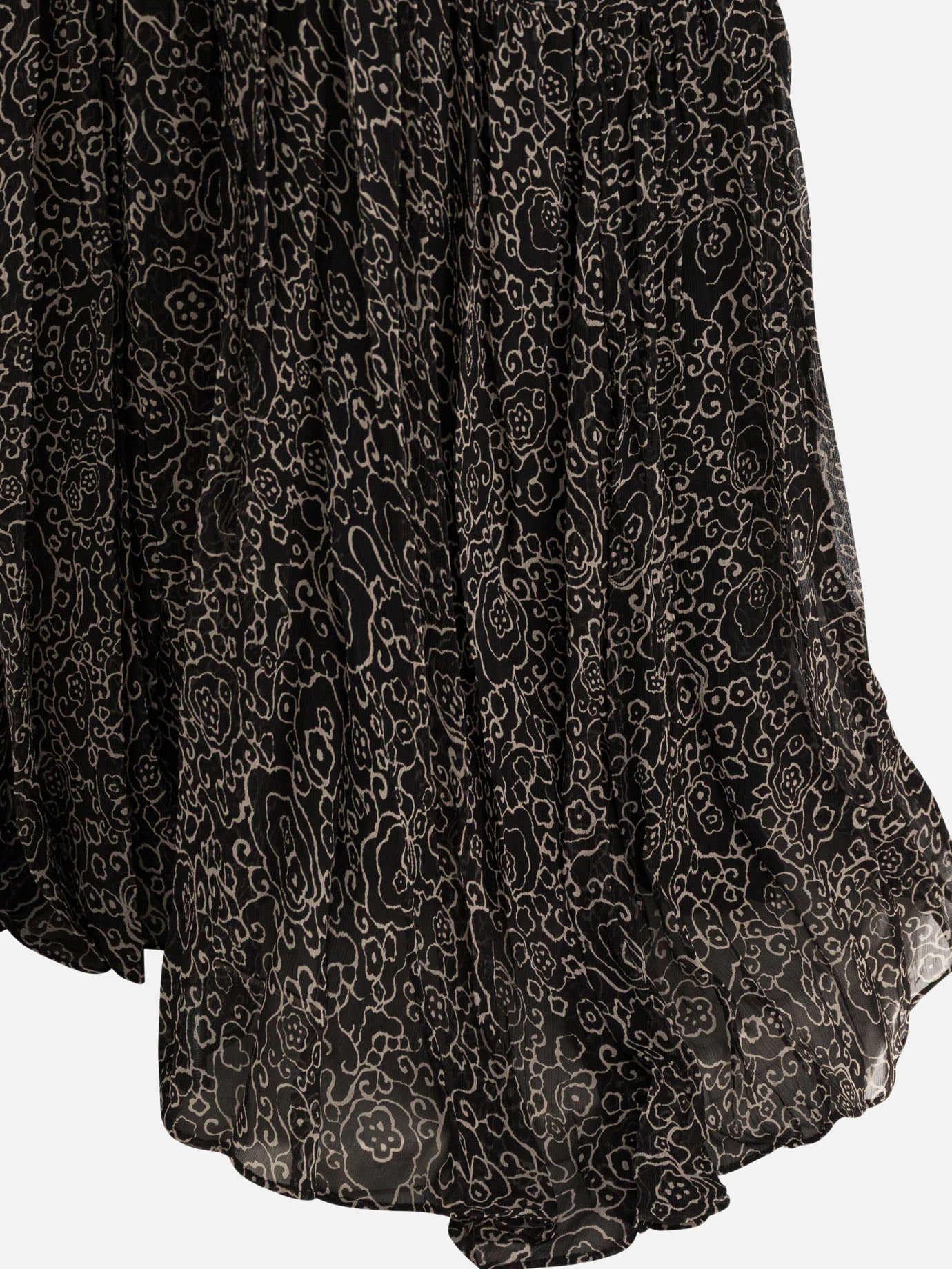 Midi dresses Floral  Black - Marant Étoile Women | PDP | VIETTI Online Store | thumbnail_4
