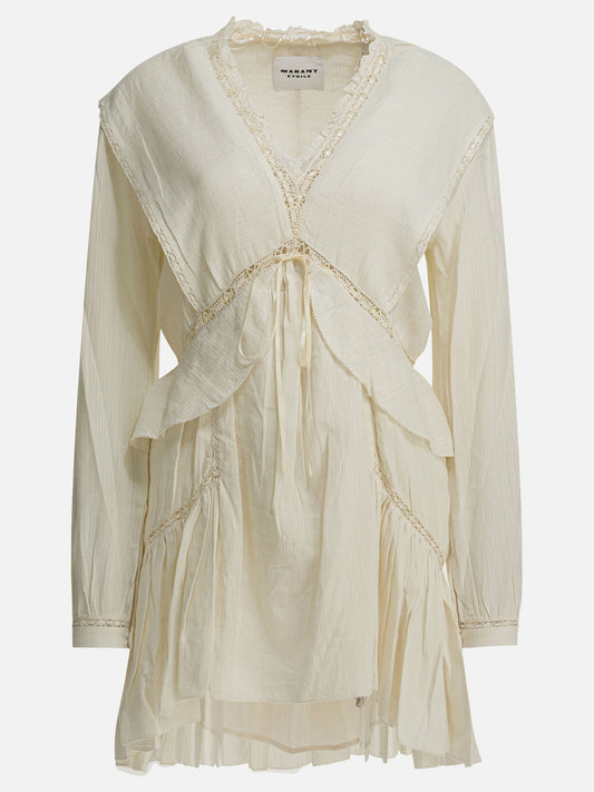 Mini dresses Solid colour  Beige - Marant Étoile Women | PLP | VIETTI Online Store 
