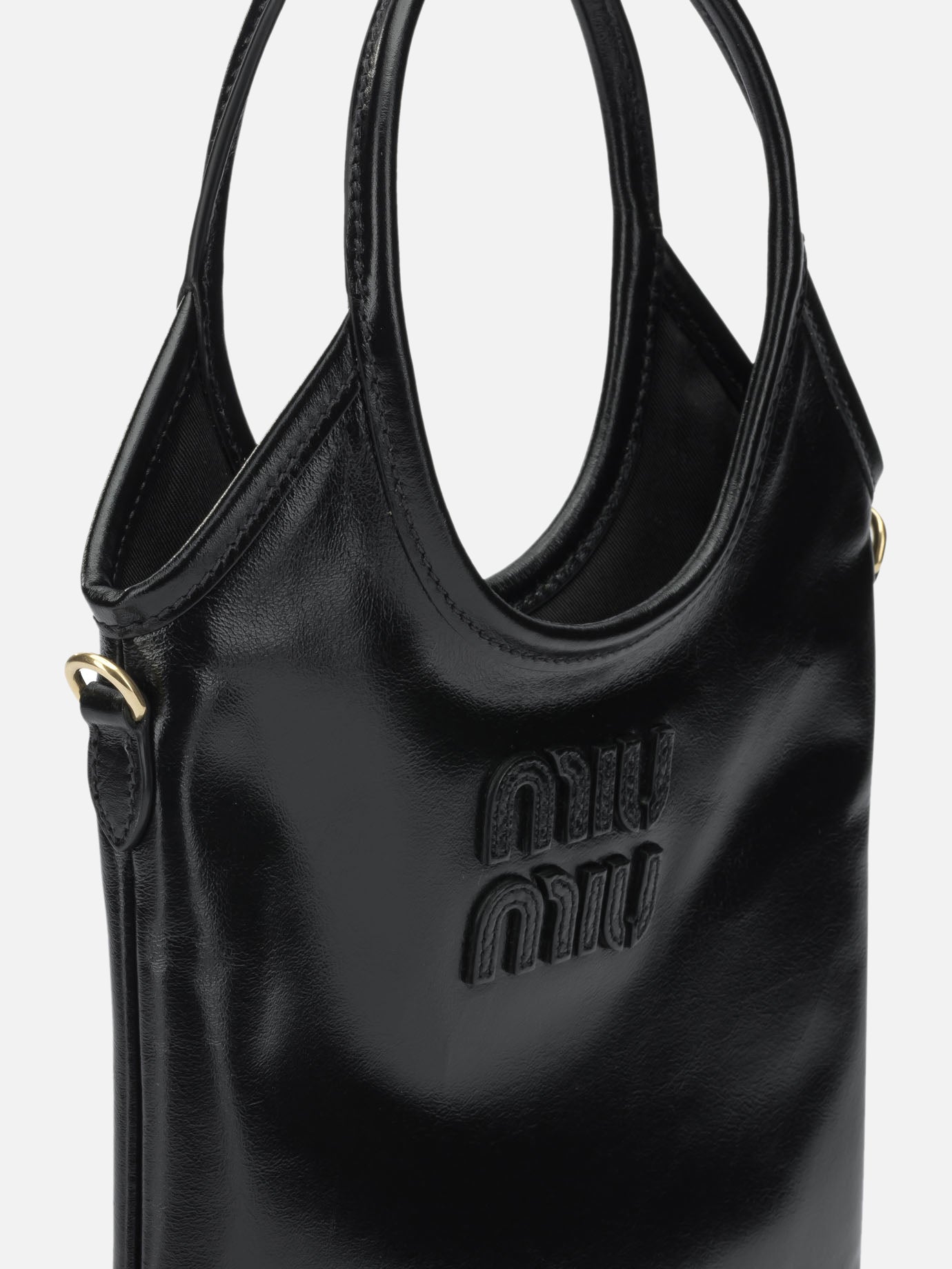 Small bags 100% calf leather  Black - Miu Miu Women | PDP | VIETTI Online Store | Zoom-Modal_4
