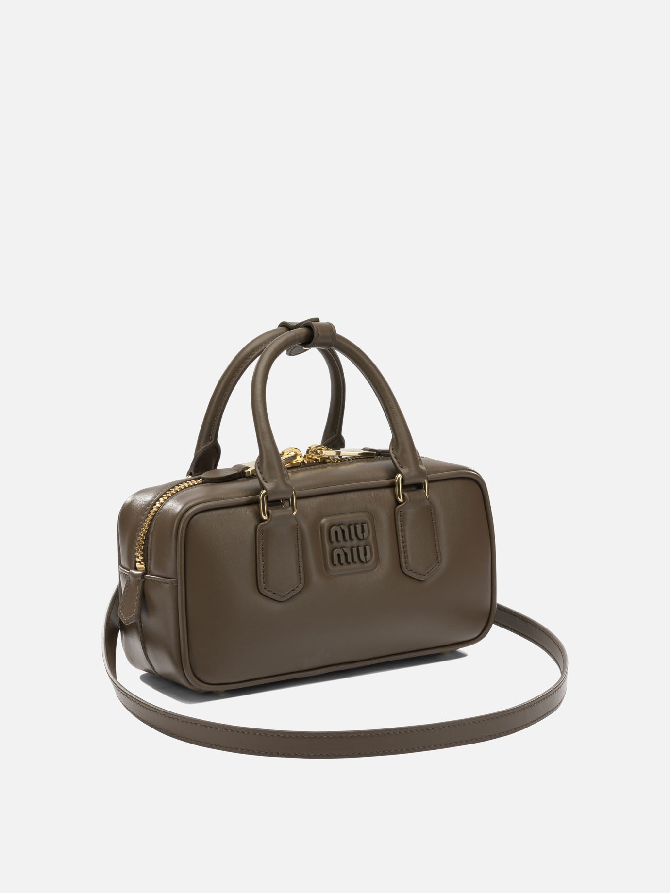 Small bags 100% calf leather  Brown - Miu Miu Women | PDP | VIETTI Online Store | thumbnail_2