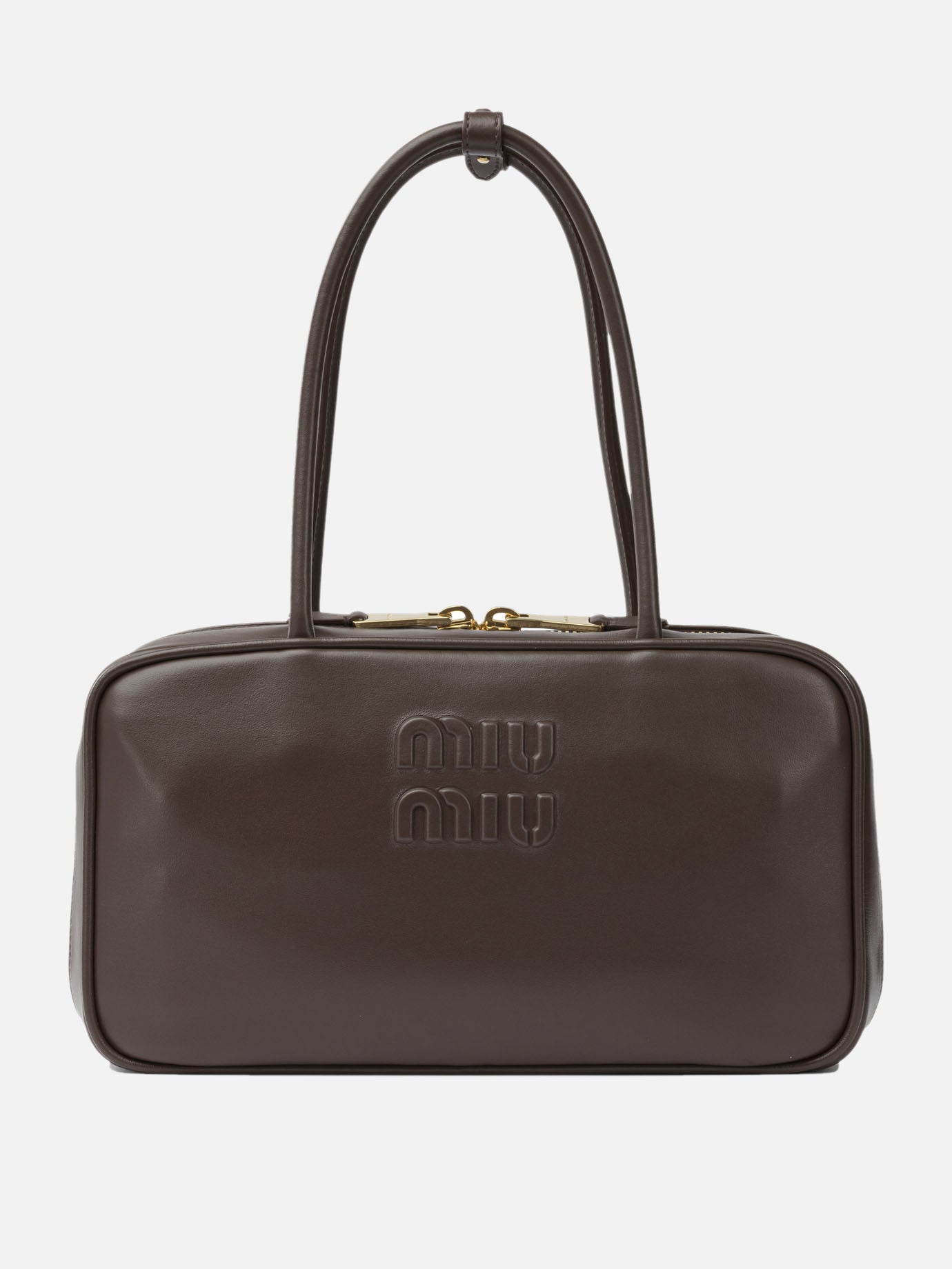 Medium bags 100% calf leather  Brown - Miu Miu Women | PDP | VIETTI Online Store | thumbnail