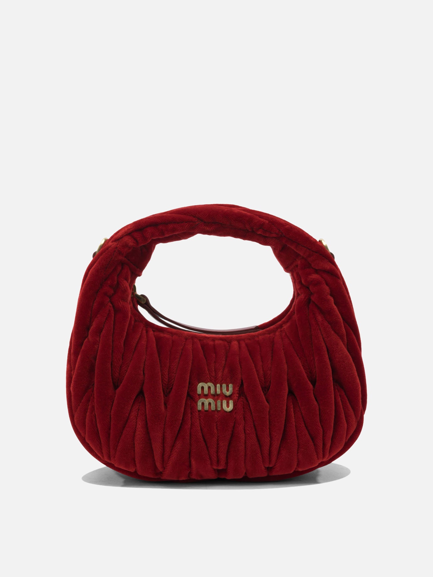 Small bags 100% cotton  Red - Miu Miu Women | PDP | VIETTI Online Store | Zoom-Modal
