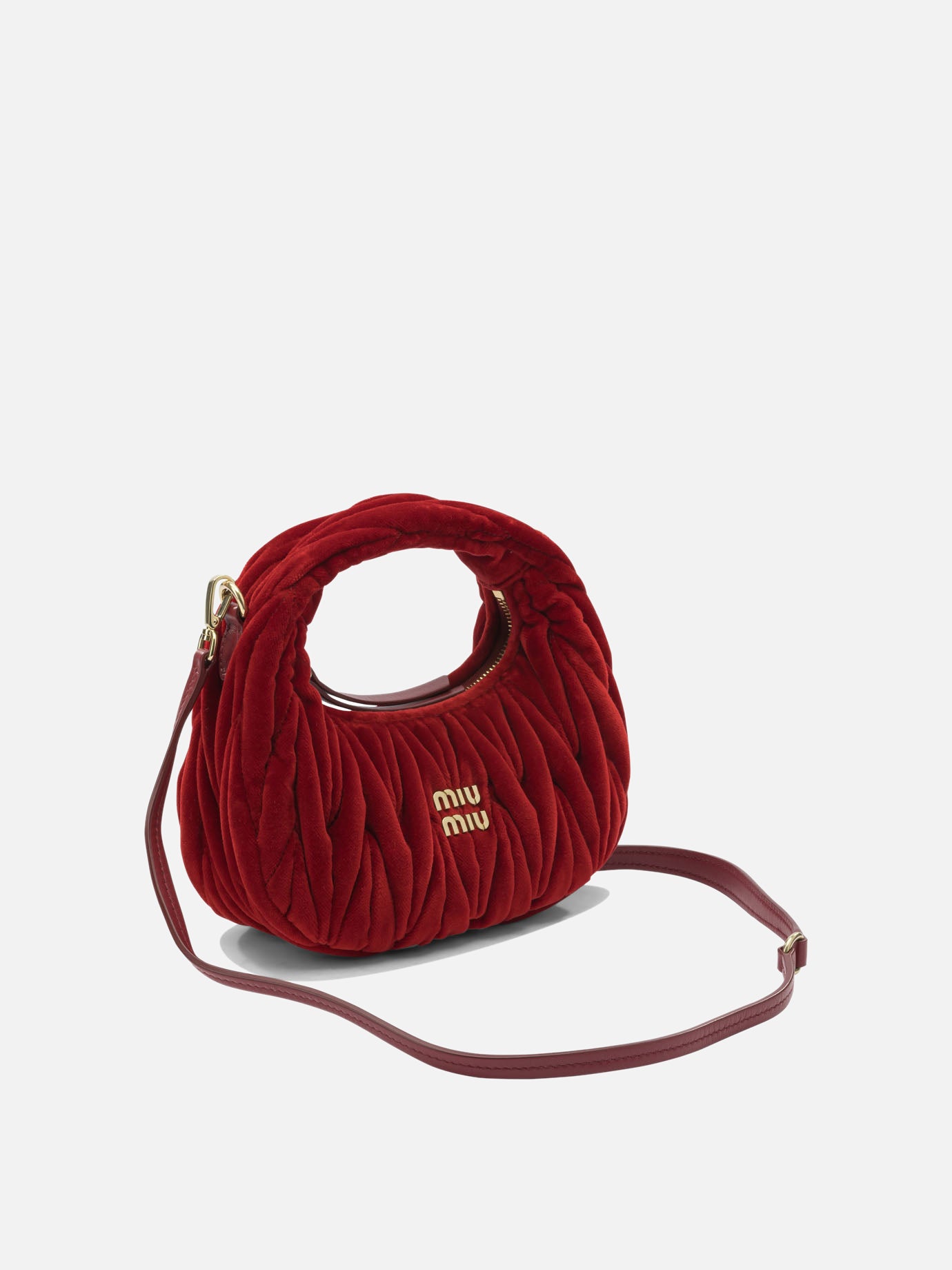 Small bags 100% cotton  Red - Miu Miu Women | PDP | VIETTI Online Store | Zoom-Modal_2
