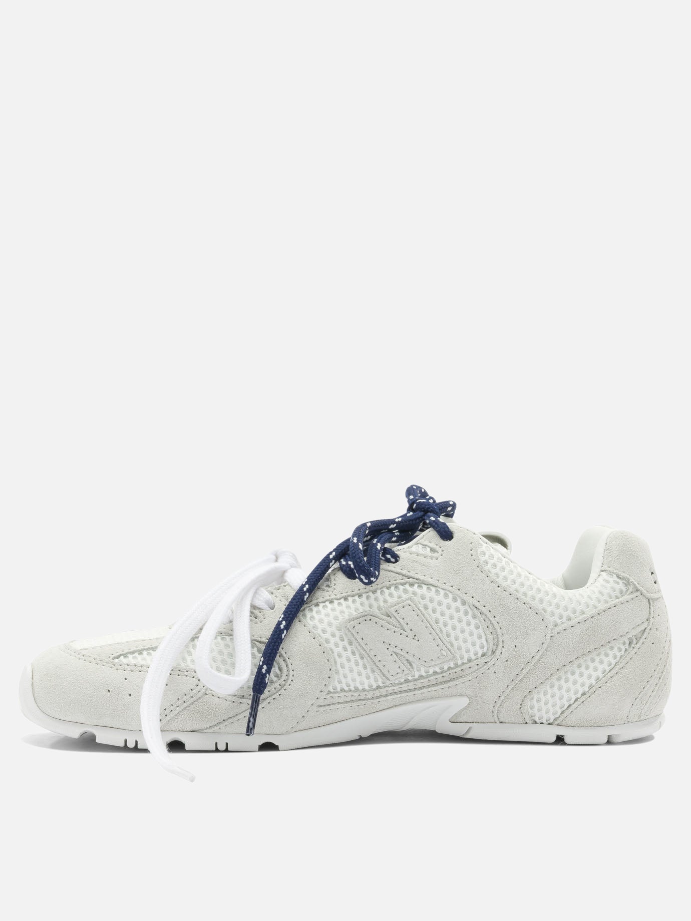 Low top sneakers 100% calf leather - 100% polyester  White - Miu Miu Women | PDP | VIETTI Online Store | Zoom-Modal_3
