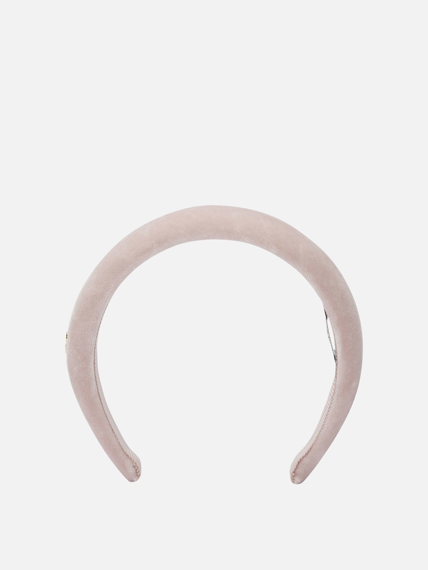 Headbands 100% cotton - 100% glass  Pink - Miu Miu Women | PDP | VIETTI Online Store | Zoom-Modal
