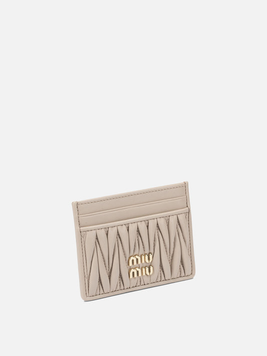 Card holders 100 % calf leather  Pink - Miu Miu Women | PDP | VIETTI Online Store | 2
