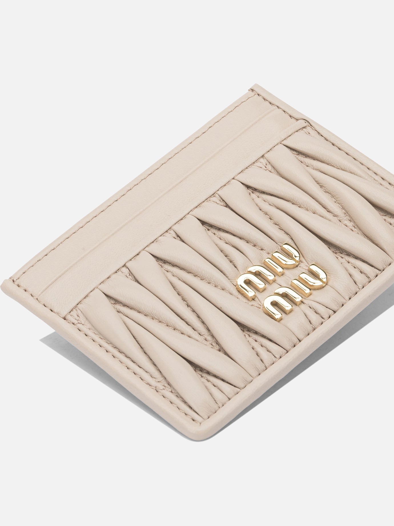 Card holders 100 % calf leather  Pink - Miu Miu Women | PDP | VIETTI Online Store | Zoom-Modal_4
