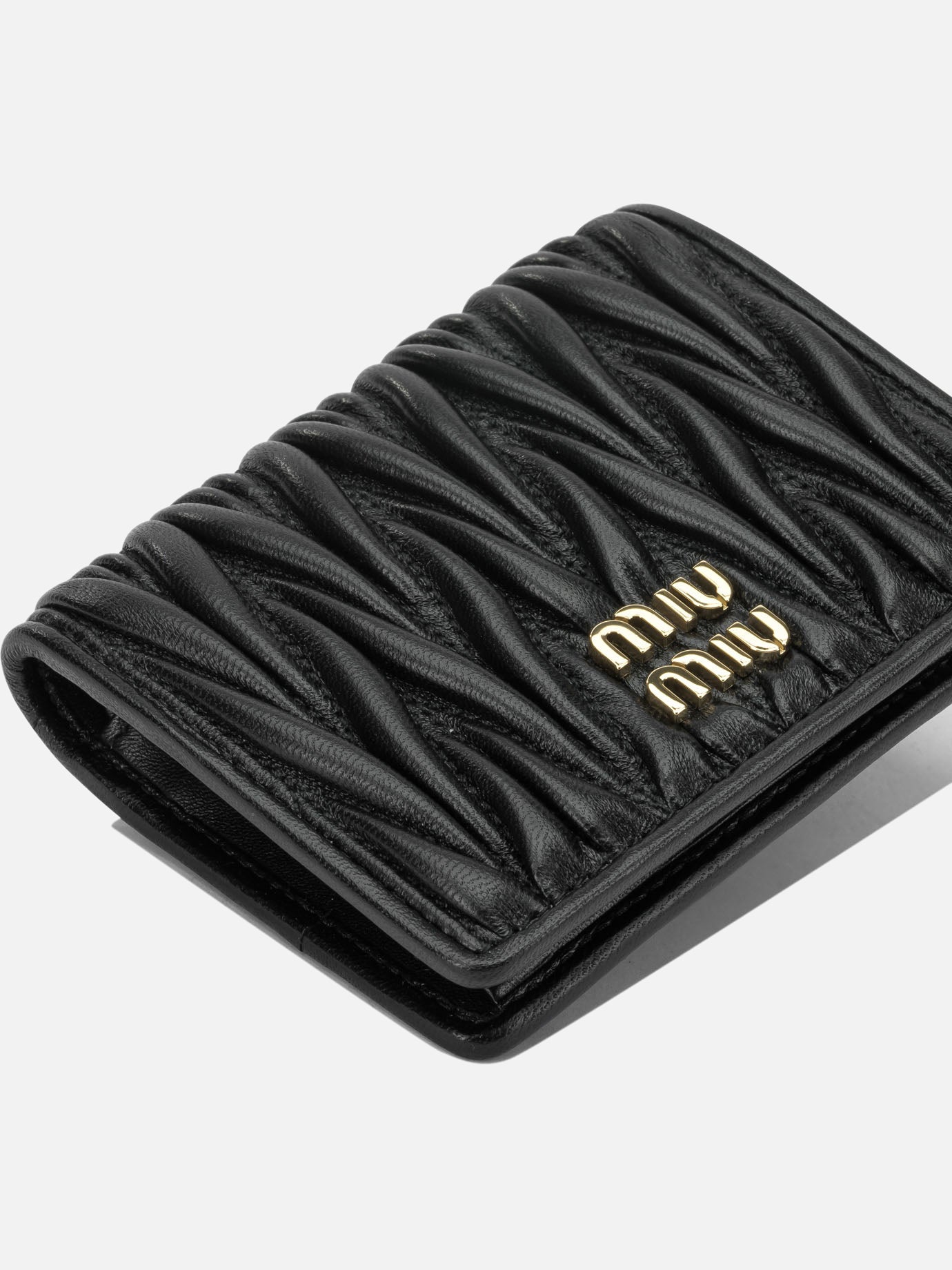 Wallets 100% lamb leather  Black - Miu Miu Women | PDP | VIETTI Online Store | Zoom-Modal_4
