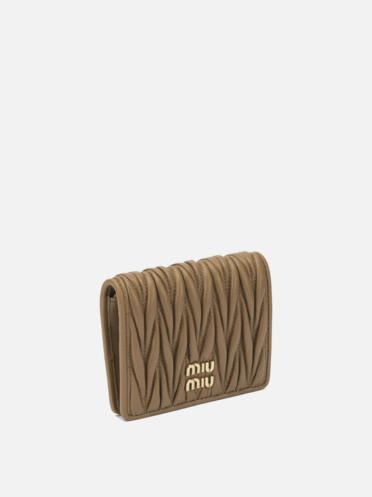 Wallets 100% lamb leather  Beige - Miu Miu Women | PDP | VIETTI Online Store | 2
