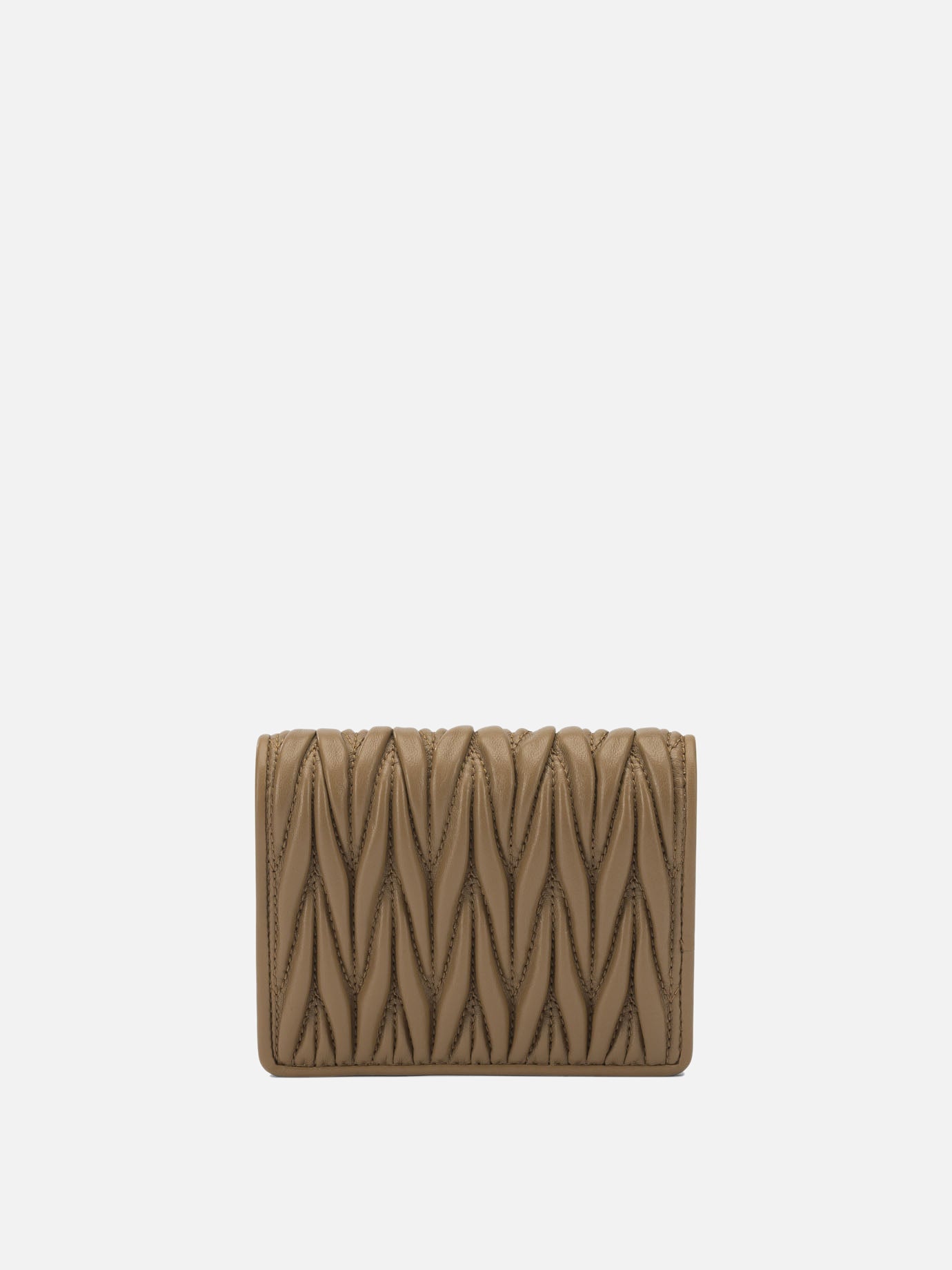 Wallets 100% lamb leather  Beige - Miu Miu Women | PDP | VIETTI Online Store | thumbnail_3