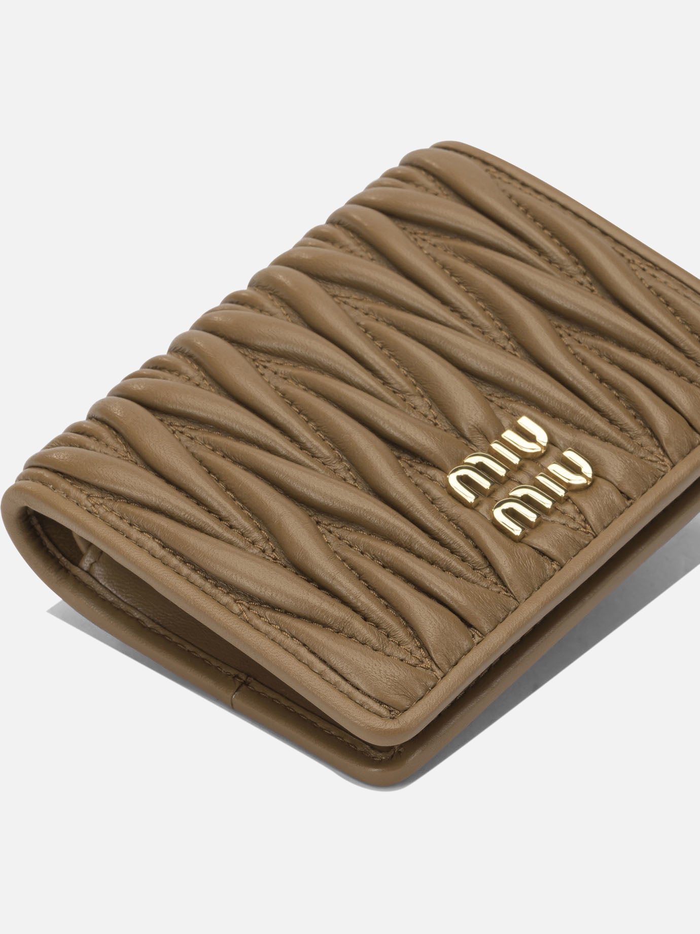 Wallets 100% lamb leather  Beige - Miu Miu Women | PDP | VIETTI Online Store | Zoom-Modal_4
