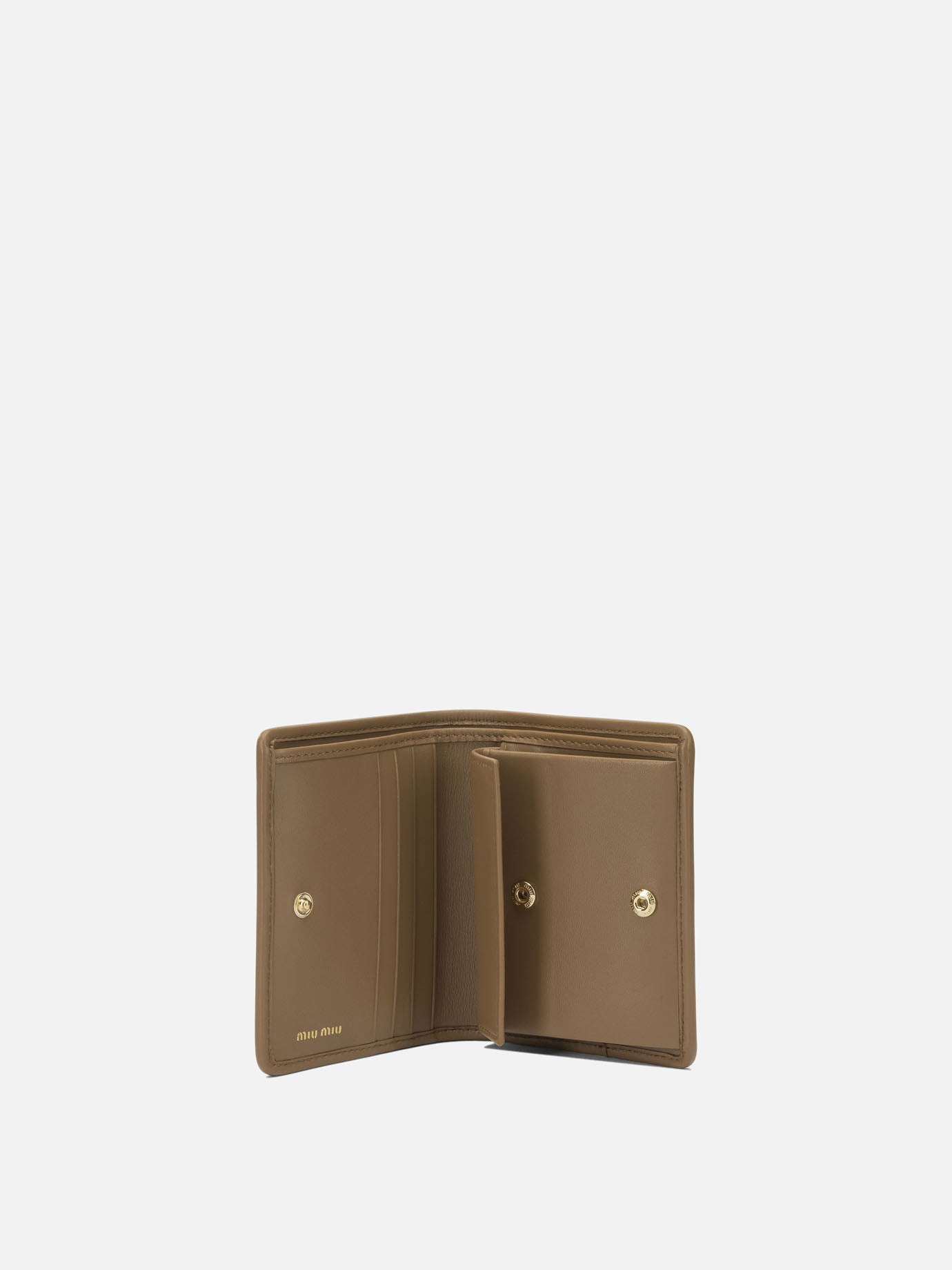 Wallets 100% lamb leather  Beige - Miu Miu Women | PDP | VIETTI Online Store | thumbnail_5