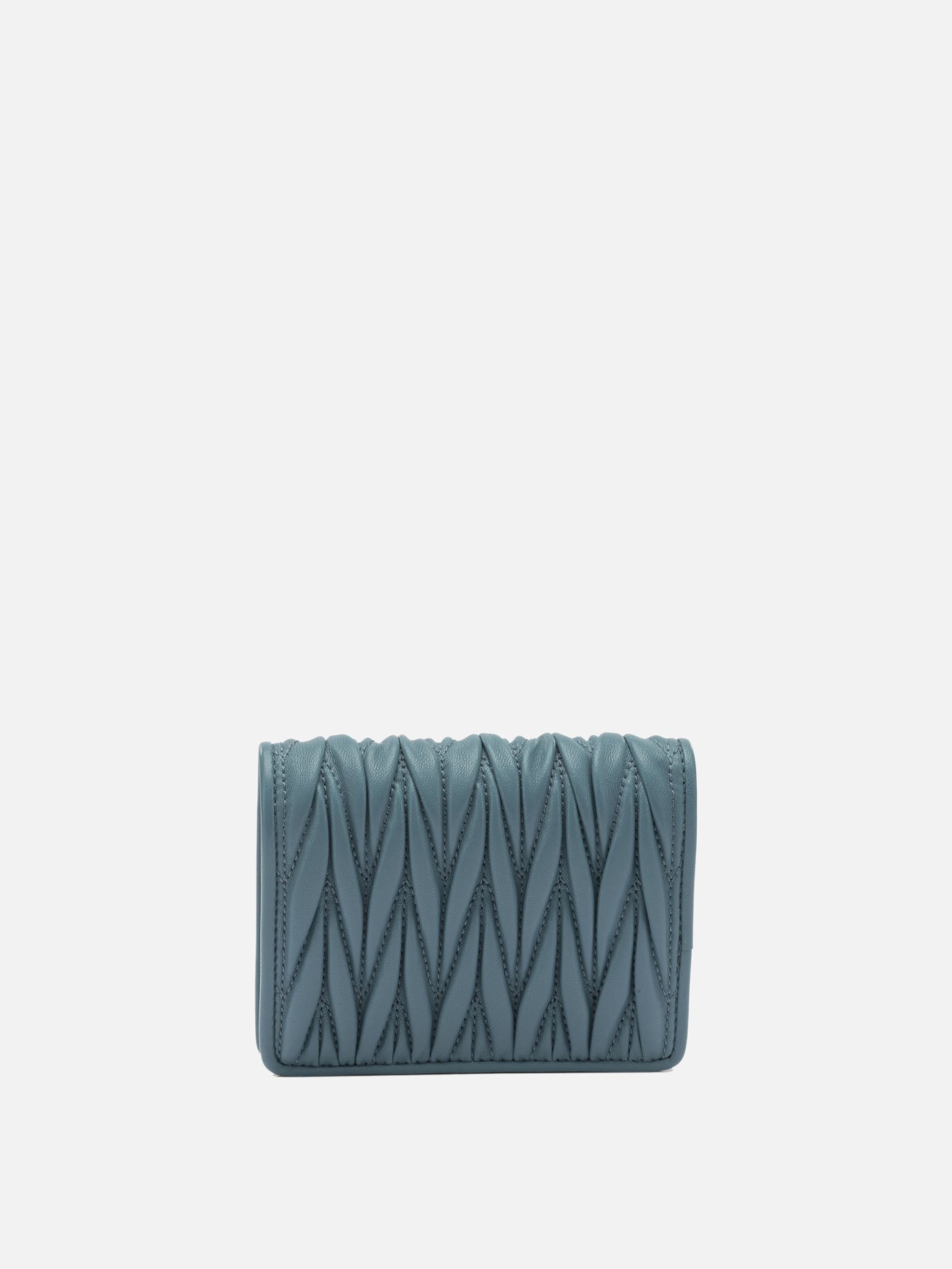 Wallets 100% lamb leather  Blue - Miu Miu Women | PDP | VIETTI Online Store | Zoom-Modal_3
