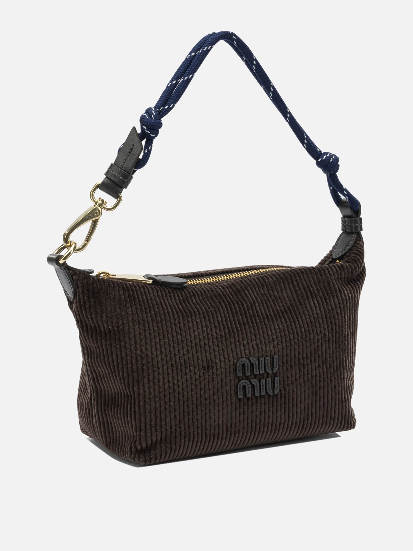 Small bags 100% cotton  Brown - Miu Miu Women | PDP | VIETTI Online Store | Zoom-Modal_2
