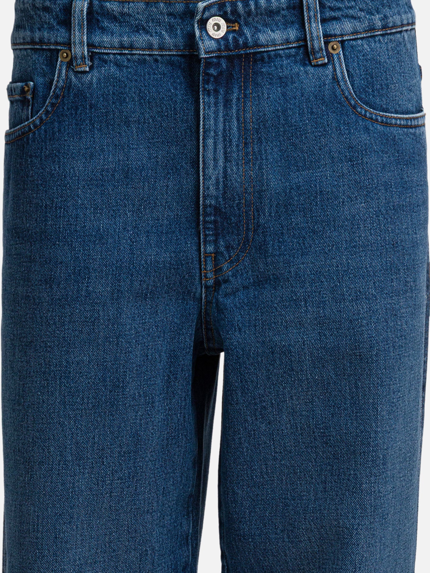 Wide-leg jeans Logo  Blue - Miu Miu Women | PDP | VIETTI Online Store | Zoom-Modal_3
