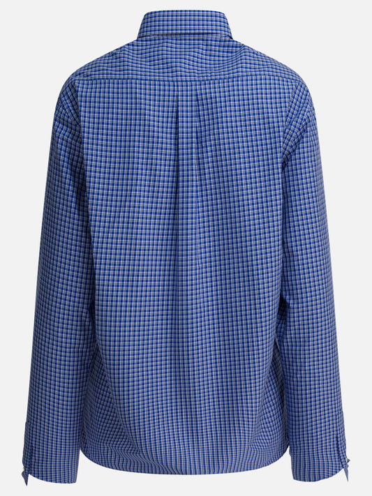 Casual shirts Check  Light blue - Miu Miu Women | PDP | VIETTI Online Store | 2

