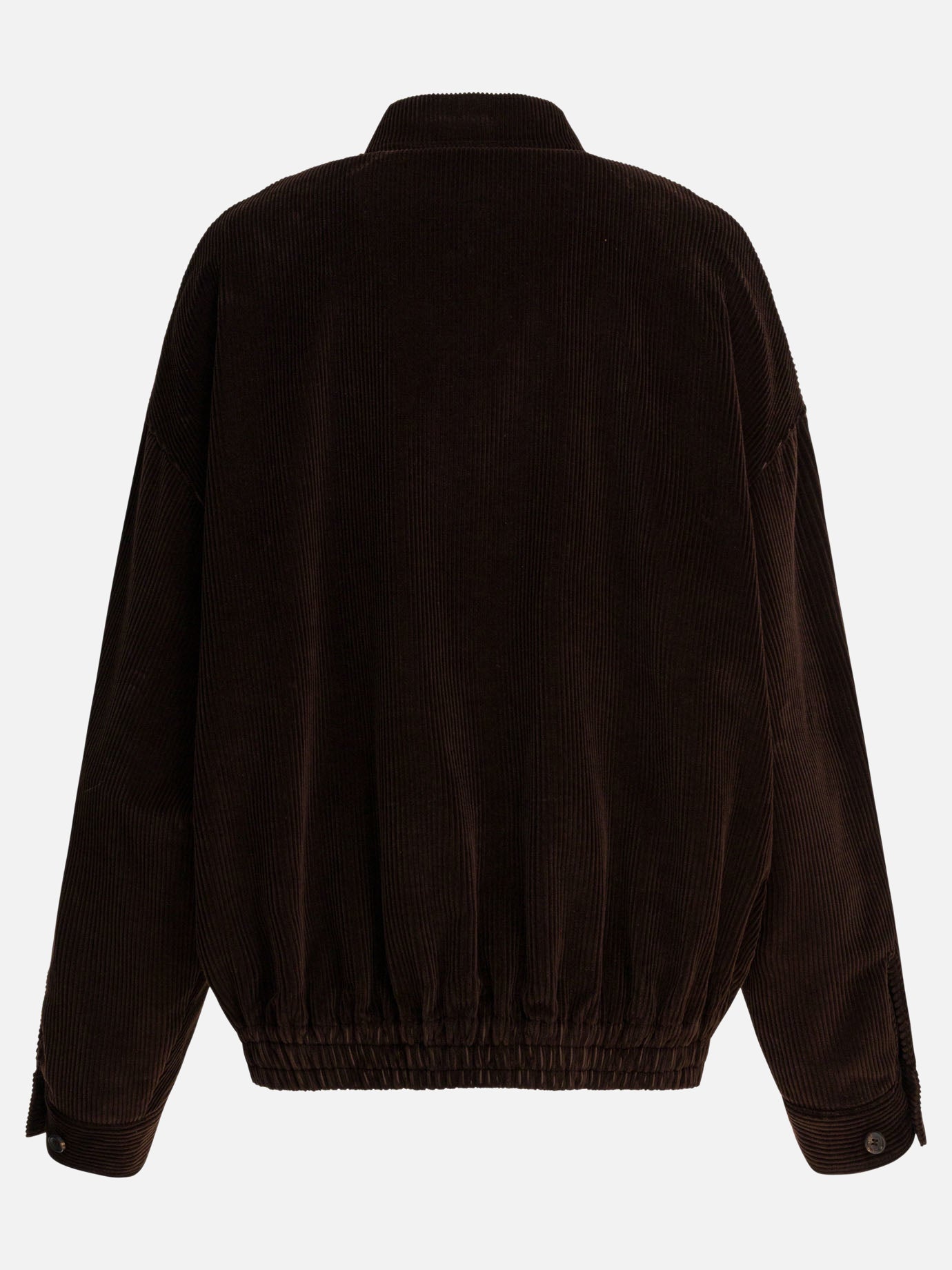 Bomber jackets Logo  Brown - Miu Miu Women | PDP | VIETTI Online Store | Zoom-Modal_2
