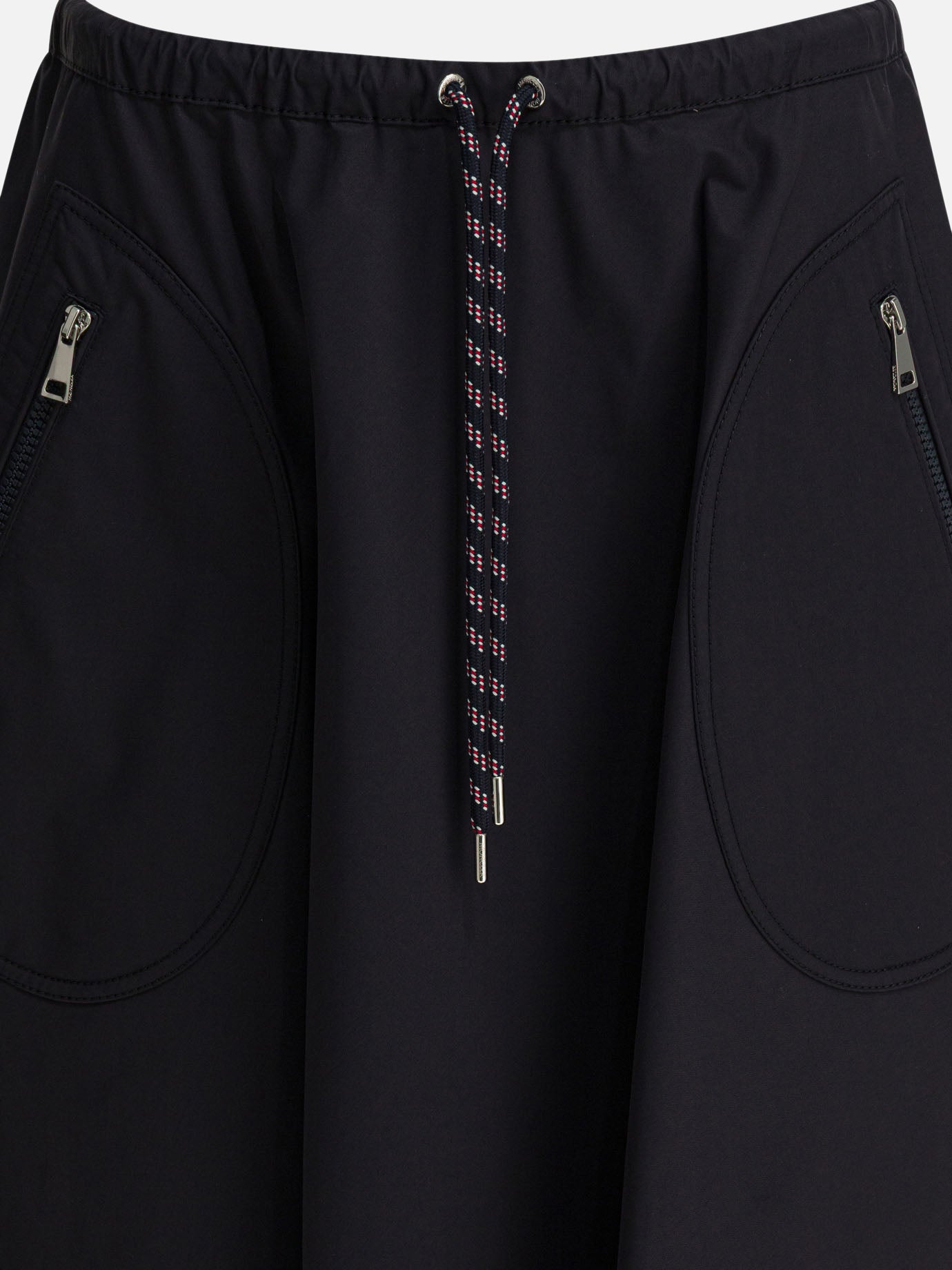 Midi skirts Solid colour  Blue - Moncler Women | PDP | VIETTI Online Store | thumbnail_3