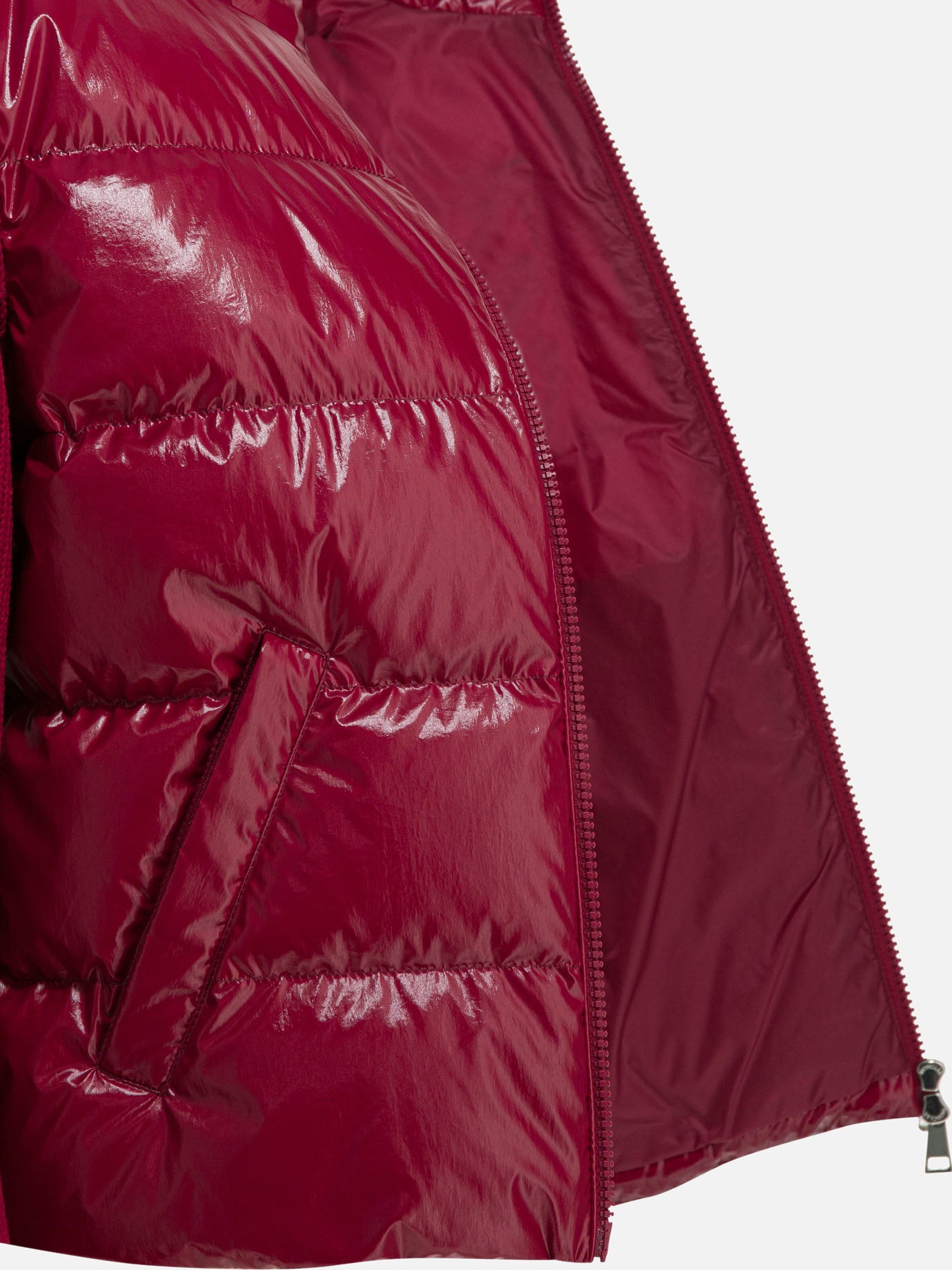 Down jackets Logo  Fuchsia - Moncler Women | PDP | VIETTI Online Store | Zoom-Modal_4
