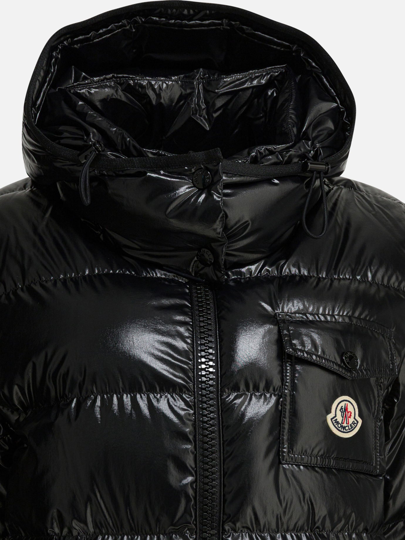 Down jackets Logo  Black - Moncler Women | PDP | VIETTI Online Store | thumbnail_3