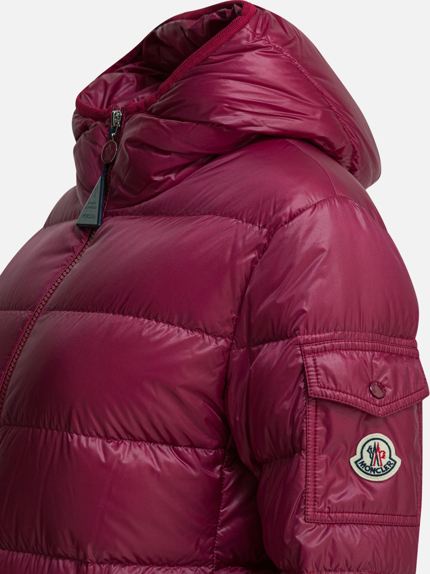 Down jackets Logo  Fuchsia - Moncler Women | PDP | VIETTI Online Store | thumbnail_2