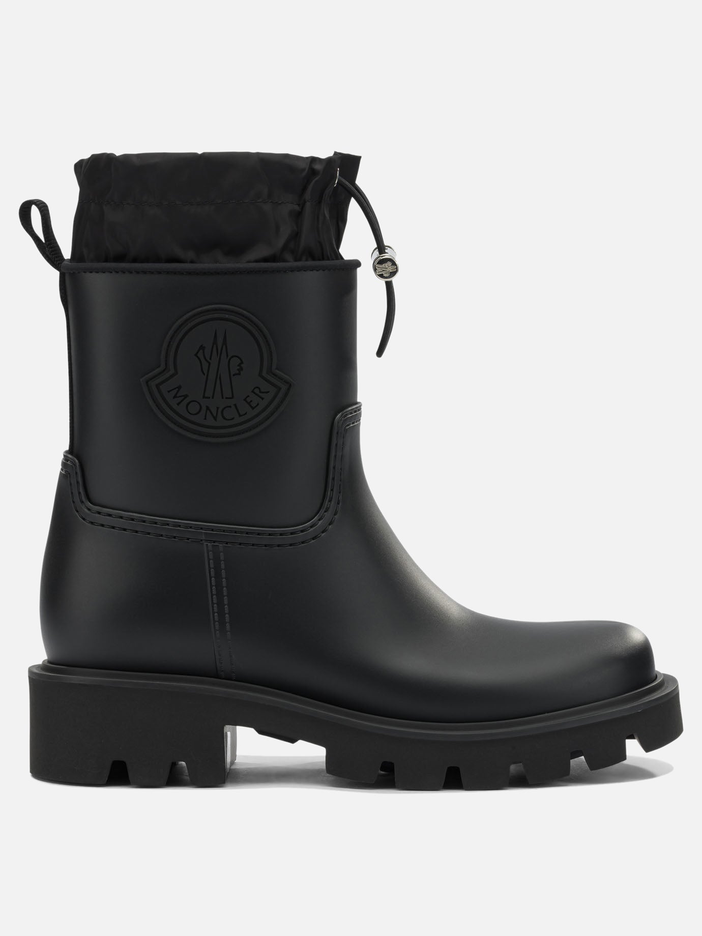Knee-high 100% pvc - 80% polyamide 20% elastane  Black - Moncler Women | PDP | VIETTI Online Store | Zoom-Modal
