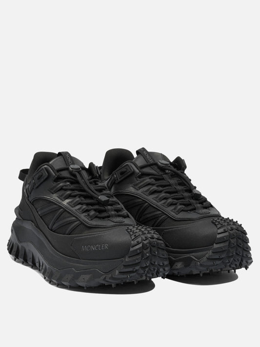 Low top sneakers 100% polyamide - 100% rubber  Black - Moncler Men | PDP | VIETTI Online Store | 2

