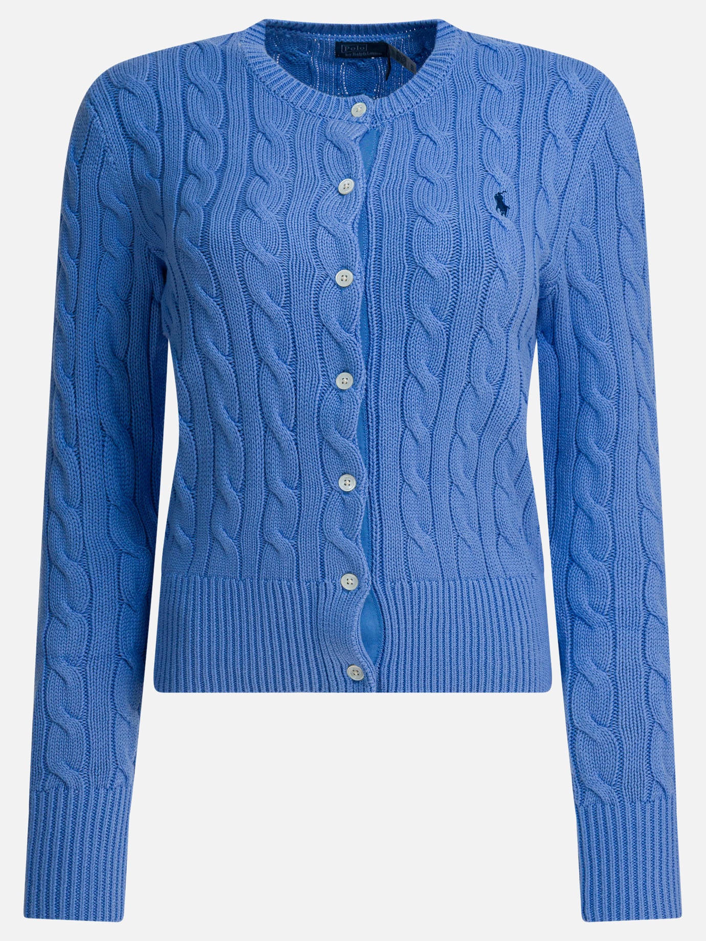 Cardigans Logo  Light blue - Polo Ralph Lauren Women | PDP | VIETTI Online Store | Zoom-Modal
