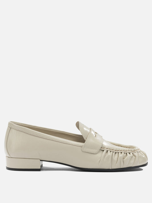 Loafers 100% buffalo leather  White - Prada Women | PLP | VIETTI Online Store 
