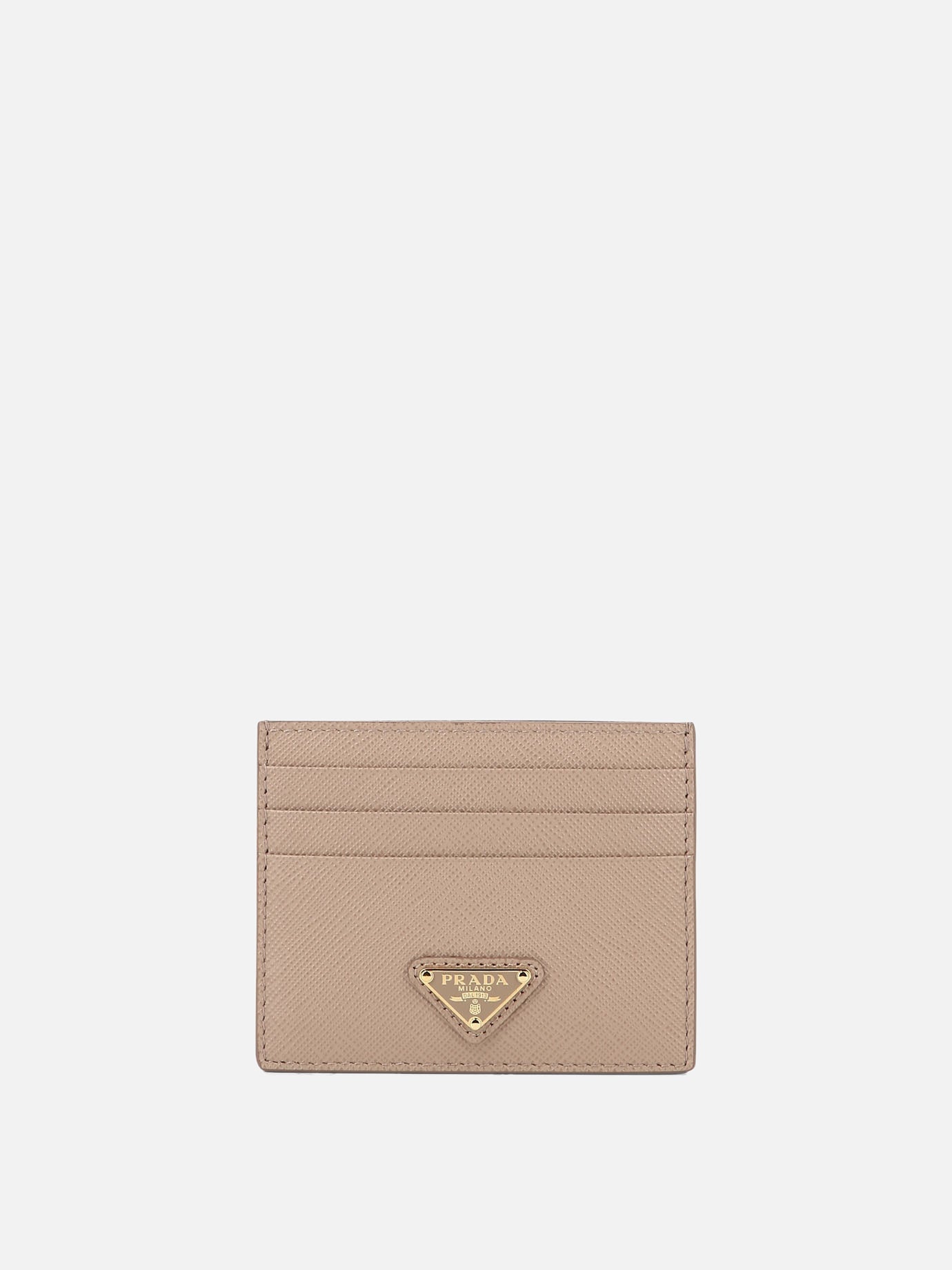 Card holders 100% calf leather  Pink - Prada Women | PDP | VIETTI Online Store | thumbnail