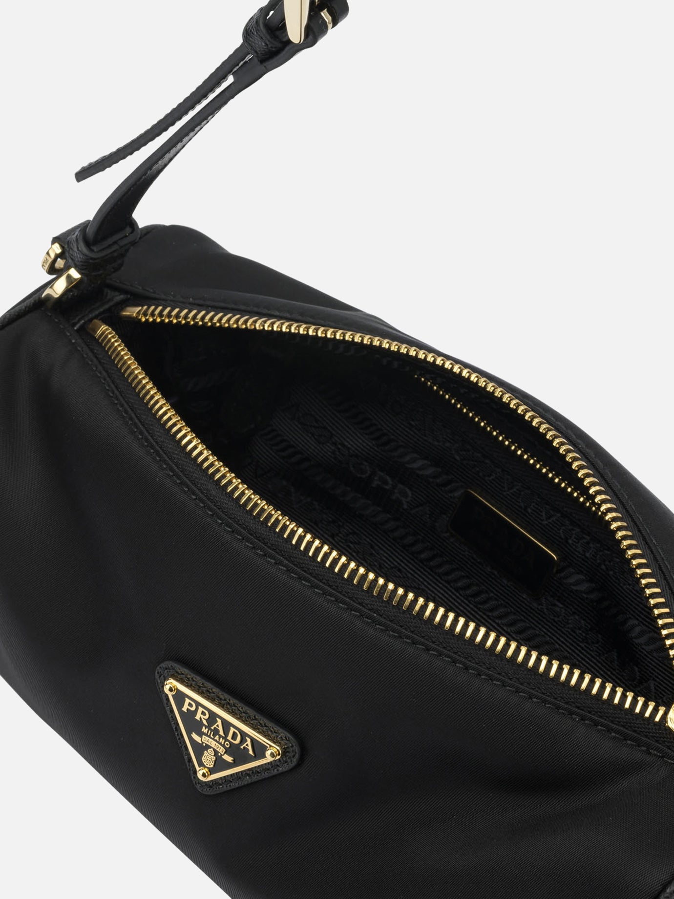 Small bags 100% recycled polyamide  Black - Prada Women | PDP | VIETTI Online Store | Zoom-Modal_5
