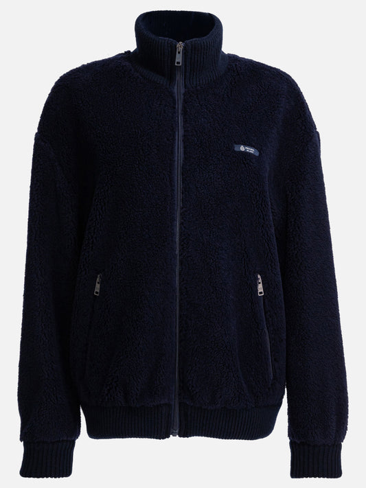 Fleece jackets Solid colour  Blue - Prada Women | PDP | VIETTI Online Store 
