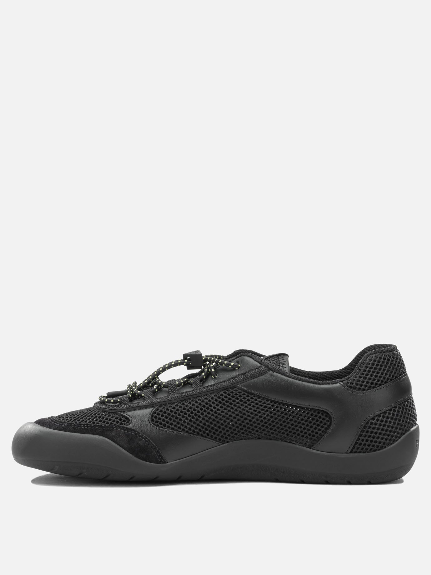 Low top sneakers 100% polyester - 100% rubber  Black - Prada Men | PDP | VIETTI Online Store | Zoom-Modal_3
