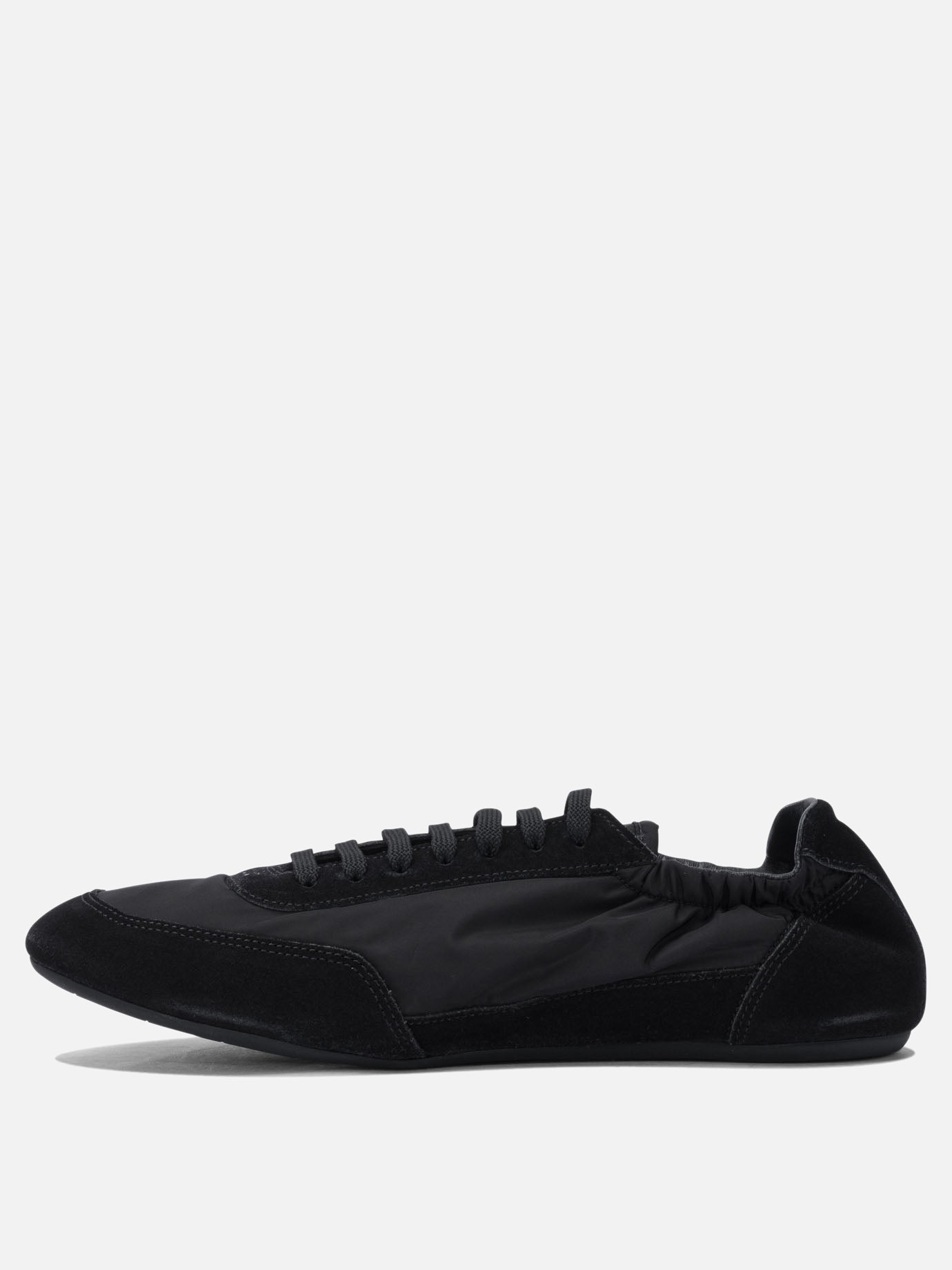 Low top sneakers 100% recycled poliamyde - 100% rubber  Black - Prada Men | PDP | VIETTI Online Store | thumbnail_3