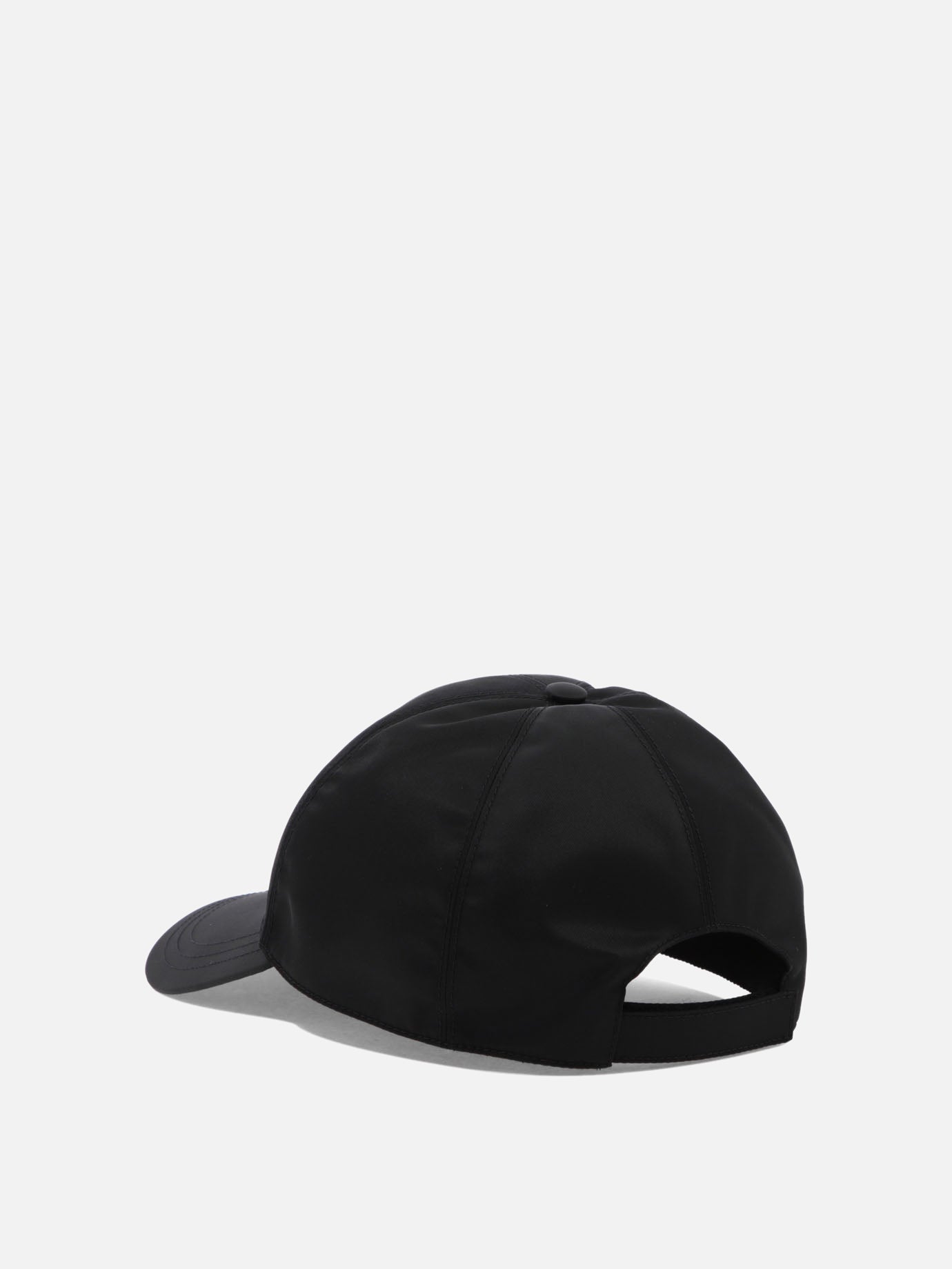 Baseball caps 100% recycled polyamide  Black - Prada Men | PDP | VIETTI Online Store | thumbnail_3