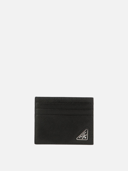 Card holders 100% calf leather  Black - Prada Men | PDP | VIETTI Online Store 
