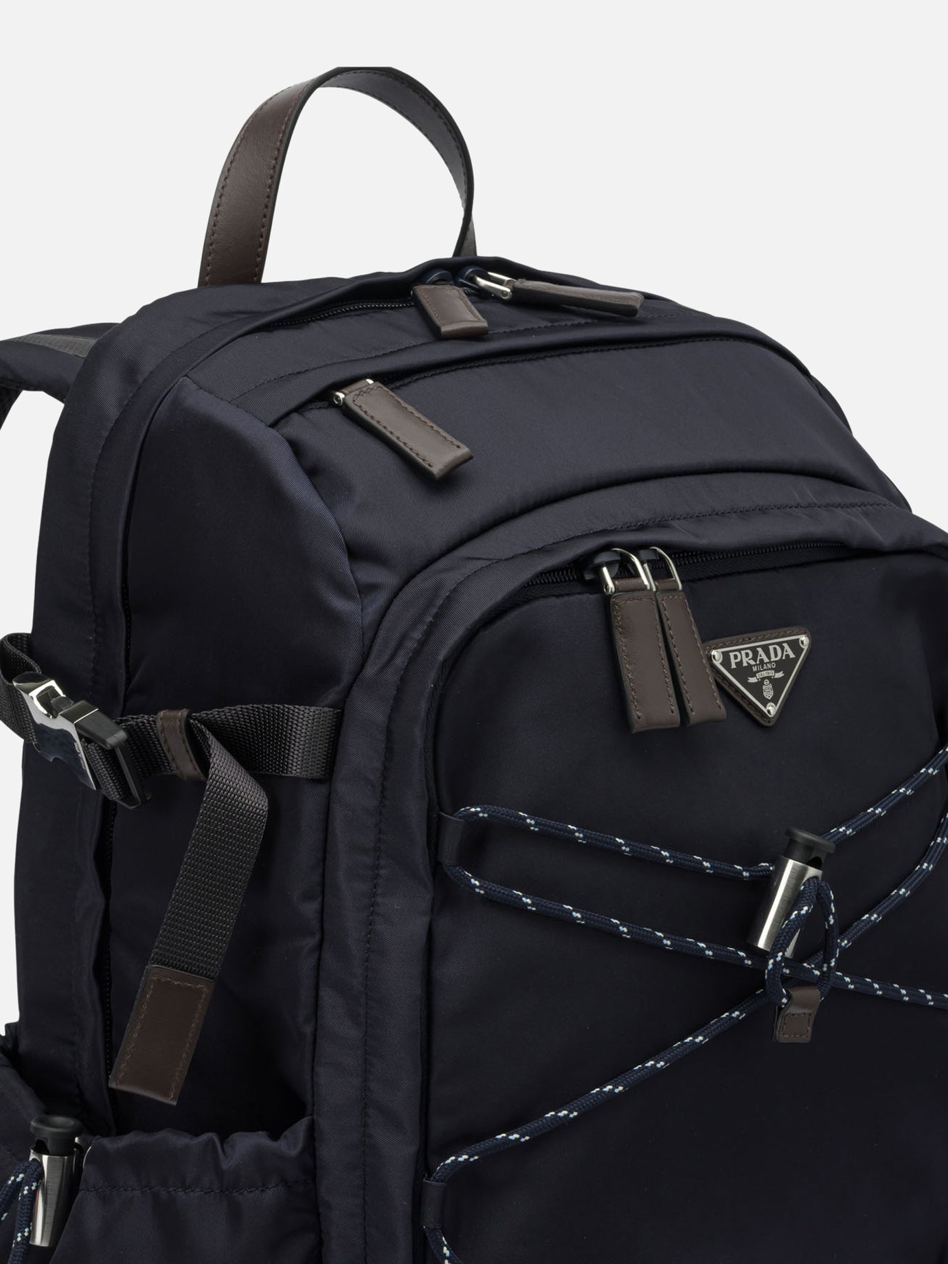 Casual backpacks 100% recycled polyamide  Blue - Prada Men | PDP | VIETTI Online Store | Zoom-Modal_4
