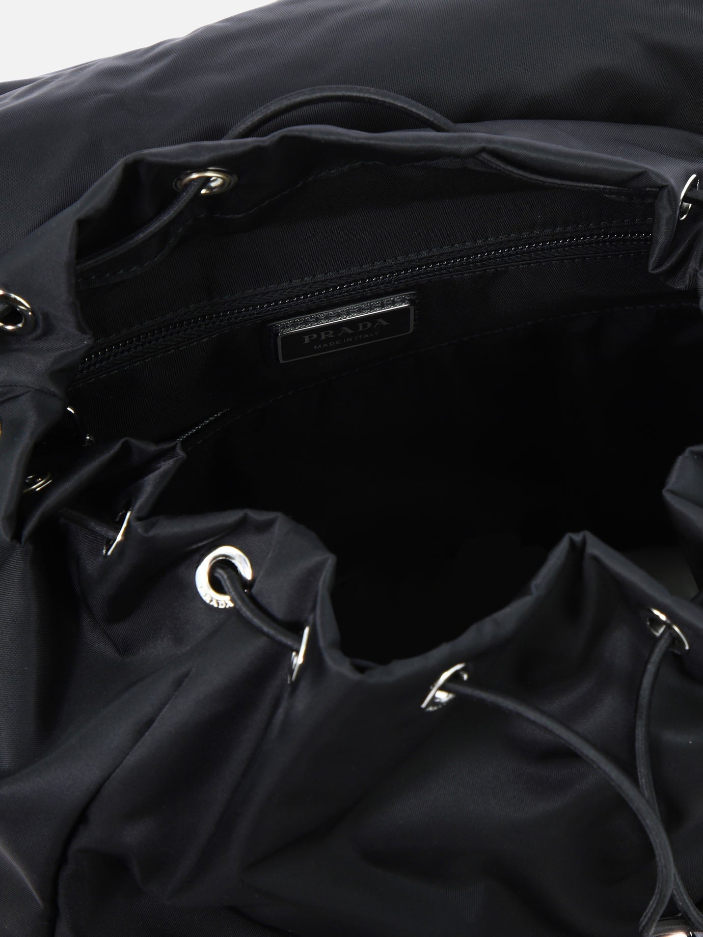 Casual backpacks 100% recycled polyamide  Black - Prada Men | PDP | VIETTI Online Store | Zoom-Modal_5
