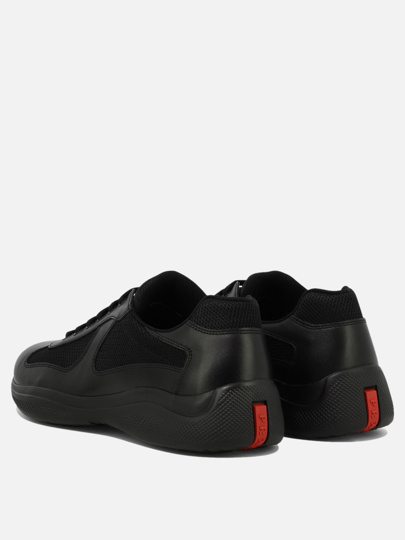 Low top sneakers 100% polyamide - 100% calf leather  Black - Prada Men | PDP | VIETTI Online Store | thumbnail_4
