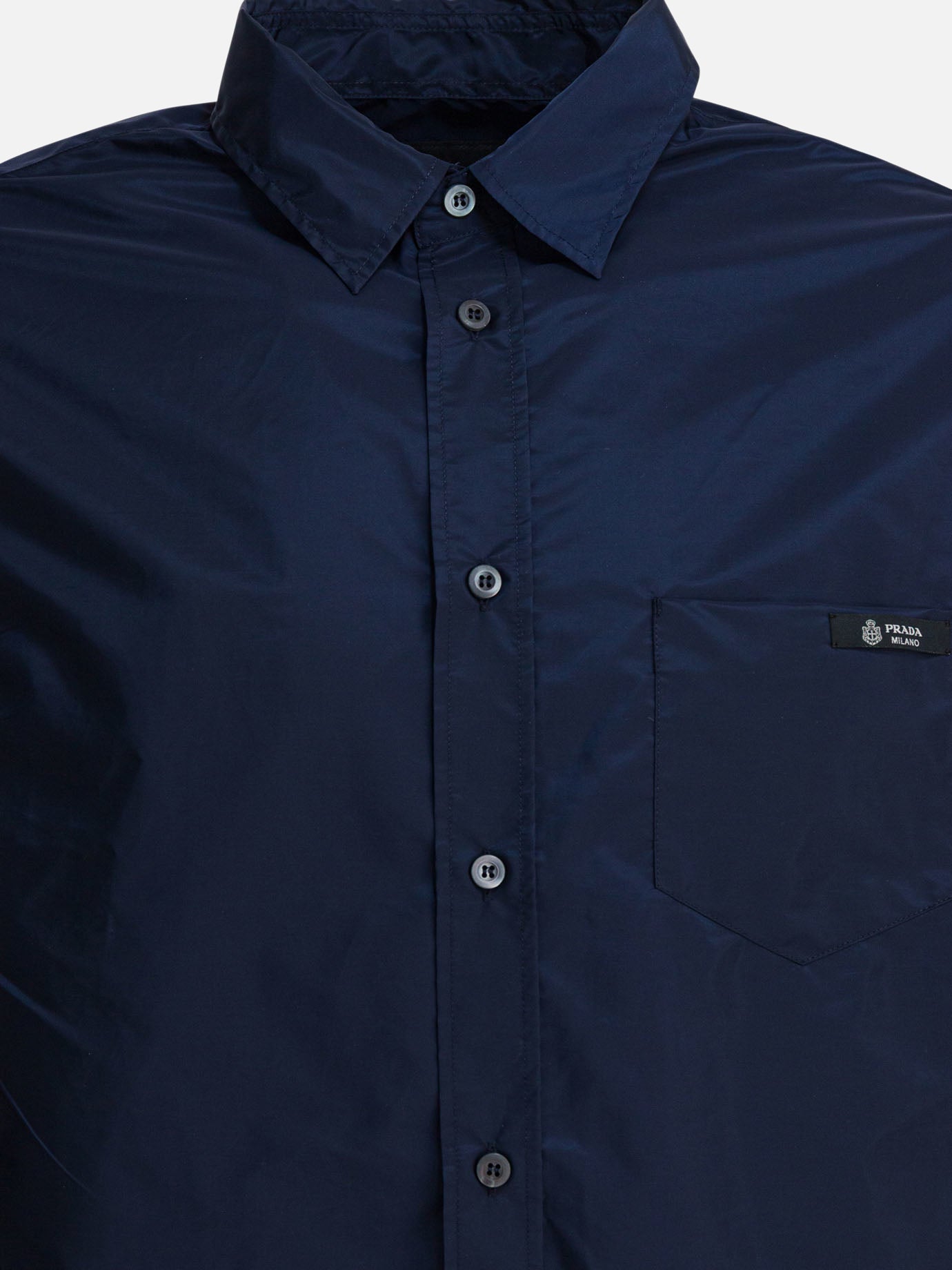 Casual shirts Logo  Blue - Prada Men | PDP | VIETTI Online Store | Zoom-Modal_3
