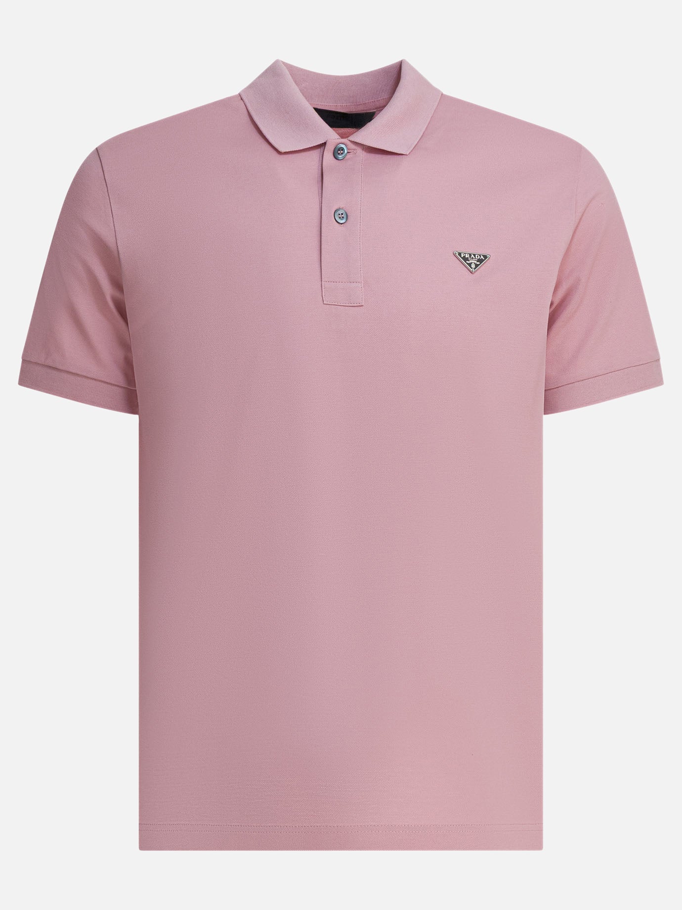 Polo shirts with buttons Logo  White - Prada Men | PDP | VIETTI Online Store | Zoom-Modal
