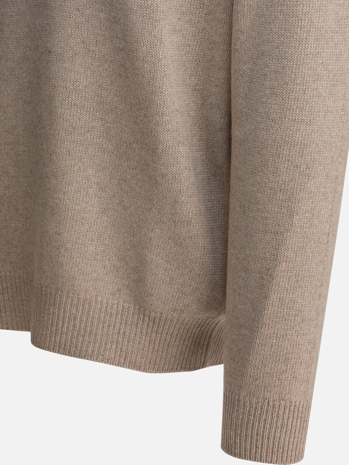 Crewneck sweaters Solid colour  Beige - Prada Men | PDP | VIETTI Online Store | Zoom-Modal_4
