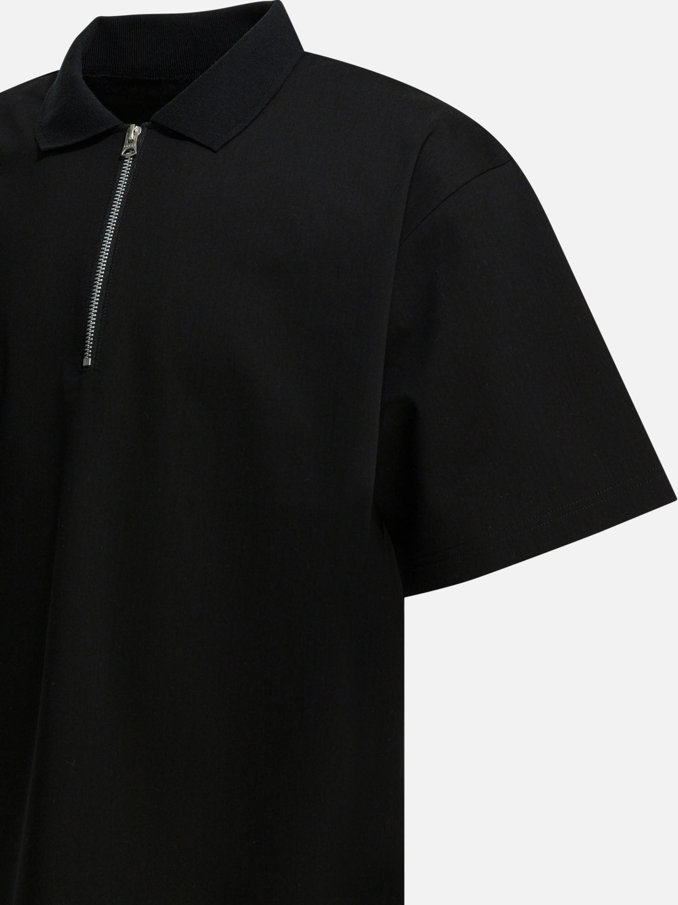 Polo shirts without buttons Solid colour  Black - Sacai Men | PDP | VIETTI Online Store | Zoom-Modal_4
