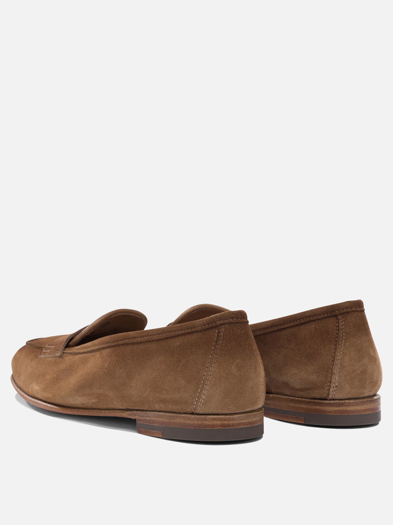 Loafers 100% suede - 100% leather  Brown - Santoni Women | PDP | VIETTI Online Store | Zoom-Modal_4
