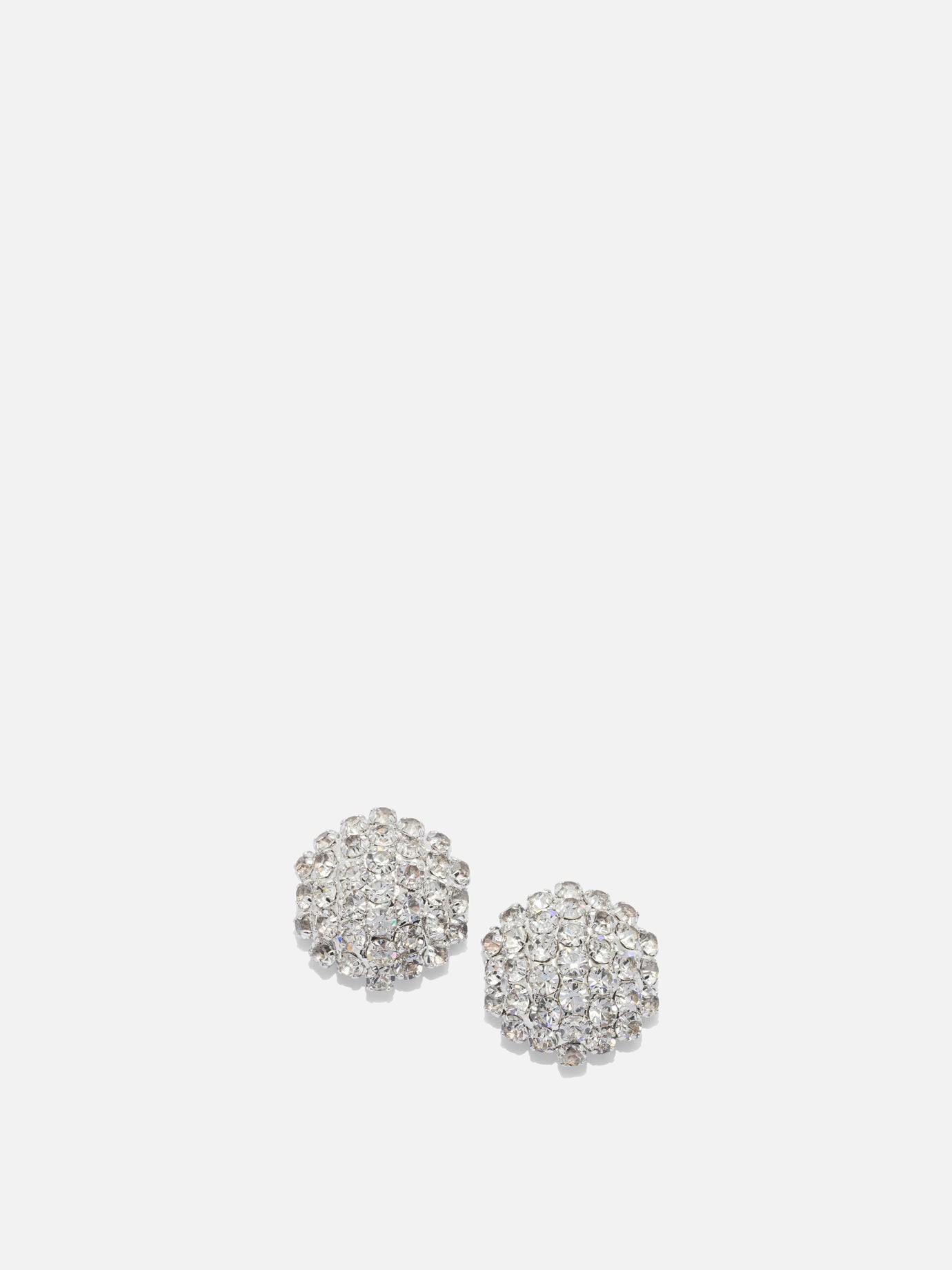 Earrings 100% brass - 5% strass  Silver - Self-portrait Women | PDP | VIETTI Online Store | Zoom-Modal
