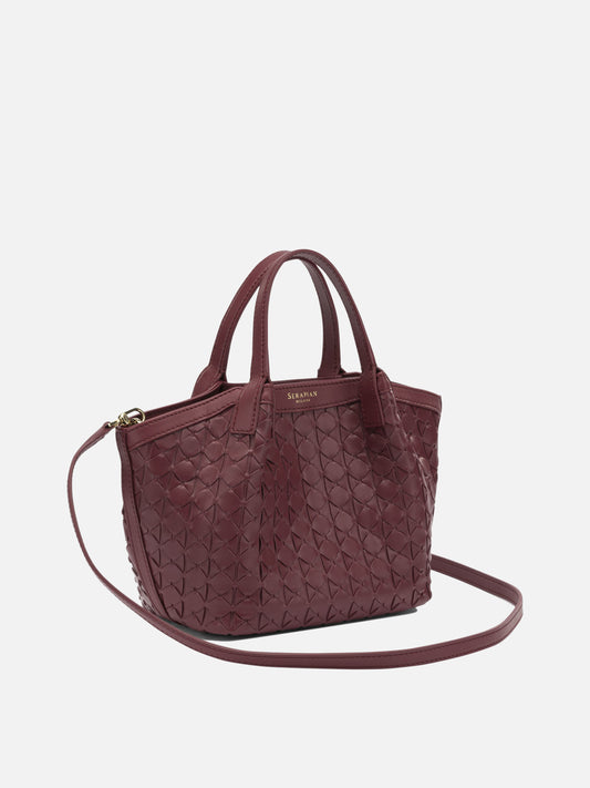 Small bags 100% nappa leather  Bordeaux - Serapian Women | PLP | VIETTI Online Store | 2
